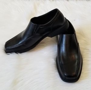 Nunn Bush men's black leather loafers size 13